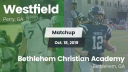 Matchup: Westfield High vs. Bethlehem Christian Academy  2019