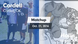 Matchup: Cordell  vs. Hollis  2015