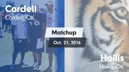 Matchup: Cordell  vs. Hollis  2016