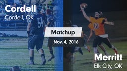 Matchup: Cordell  vs. Merritt  2015