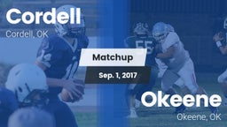 Matchup: Cordell  vs. Okeene  2017