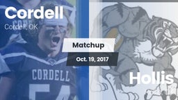 Matchup: Cordell  vs. Hollis  2017