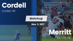 Matchup: Cordell  vs. Merritt  2017