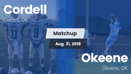 Matchup: Cordell  vs. Okeene  2018