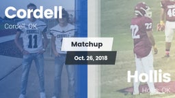 Matchup: Cordell  vs. Hollis  2018