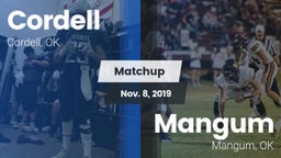 Matchup: Cordell  vs. Mangum  2019