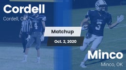 Matchup: Cordell  vs. Minco  2020