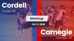Matchup: Cordell  vs. Carnegie  2020