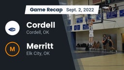 Recap: Cordell  vs. Merritt  2022