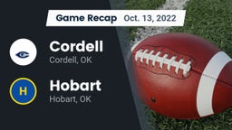 Recap: Cordell  vs. Hobart  2022