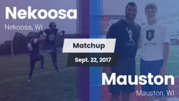 Matchup: Nekoosa  vs. Mauston  2017
