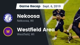 Recap: Nekoosa  vs. Westfield Area  2019