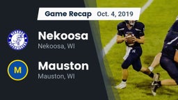 Recap: Nekoosa  vs. Mauston  2019