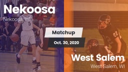 Matchup: Nekoosa  vs. West Salem  2020