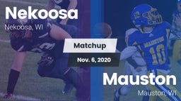 Matchup: Nekoosa  vs. Mauston  2020