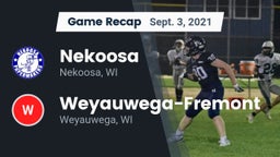 Recap: Nekoosa  vs. Weyauwega-Fremont  2021