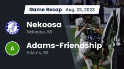 Recap: Nekoosa  vs. Adams-Friendship  2023