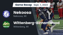 Recap: Nekoosa  vs. Wittenberg-Birnamwood  2023