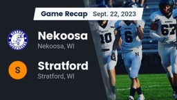 Recap: Nekoosa  vs. Stratford  2023