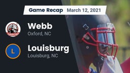 Recap: Webb  vs. Louisburg  2021