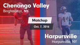 Matchup: Chenango Valley vs. Harpursville  2016