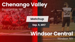 Matchup: Chenango Valley vs. Windsor Central  2017