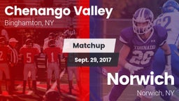 Matchup: Chenango Valley vs. Norwich  2017