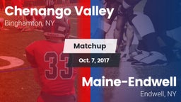 Matchup: Chenango Valley vs. Maine-Endwell  2017