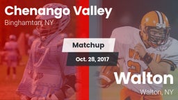 Matchup: Chenango Valley vs. Walton  2017
