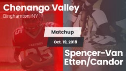 Matchup: Chenango Valley vs. Spencer-Van Etten/Candor 2018