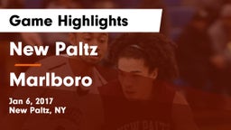 New Paltz  vs Marlboro  Game Highlights - Jan 6, 2017