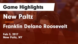 New Paltz  vs Franklin Delano Roosevelt Game Highlights - Feb 3, 2017