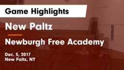 New Paltz  vs Newburgh Free Academy  Game Highlights - Dec. 5, 2017