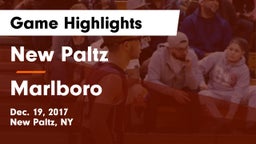 New Paltz  vs Marlboro  Game Highlights - Dec. 19, 2017