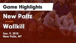 New Paltz  vs Wallkill  Game Highlights - Jan. 9, 2018