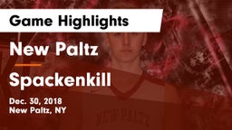 New Paltz  vs Spackenkill  Game Highlights - Dec. 30, 2018