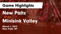 New Paltz  vs Minisink Valley  Game Highlights - March 1, 2019