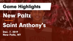 New Paltz  vs Saint Anthony's Game Highlights - Dec. 7, 2019