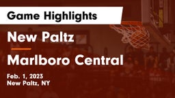 New Paltz  vs Marlboro Central  Game Highlights - Feb. 1, 2023