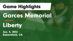 Garces Memorial  vs Liberty  Game Highlights - Jan. 5, 2022