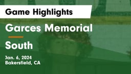 Garces Memorial  vs South  Game Highlights - Jan. 6, 2024