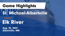 St. Michael-Albertville  vs Elk River  Game Highlights - Aug. 25, 2022