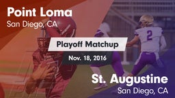 Matchup: Point Loma High vs. St. Augustine  2016