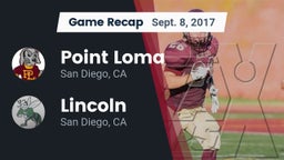 Recap: Point Loma  vs. Lincoln  2017