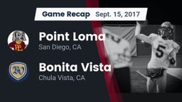 Recap: Point Loma  vs. Bonita Vista  2017