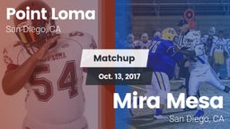 Matchup: Point Loma High vs. Mira Mesa  2017