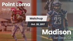 Matchup: Point Loma High vs. Madison  2017