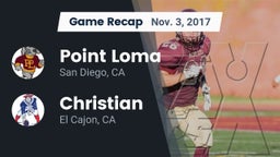 Recap: Point Loma  vs. Christian  2017