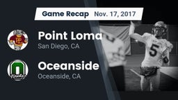 Recap: Point Loma  vs. Oceanside  2017