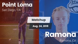 Matchup: Point Loma High vs. Ramona  2018